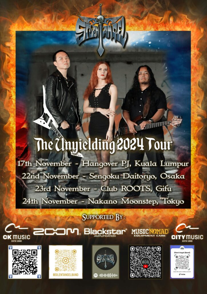 Rockshots Records – Silent Angel Announce Japan Tour Dates for November 2024!