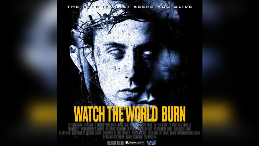 FALLING IN REVERSE 'Watch the World Burn - Single' - COVER PHOTO