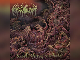 NECRAMBULANT 'Upheaval Of Malignant Necrambulance' - COVER PHOTO