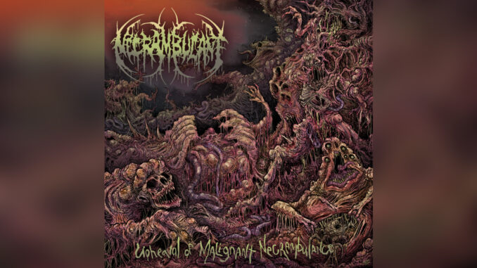 NECRAMBULANT 'Upheaval Of Malignant Necrambulance' - COVER PHOTO NECRAMBULANT 'Upheaval Of Malignant Necrambulance' - COVER PHOTO