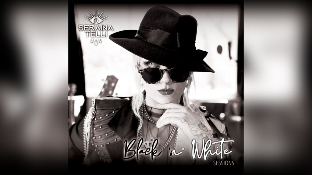 SERAINA TELLI 'Black 'n' White Sessions' - COVER PHOTO