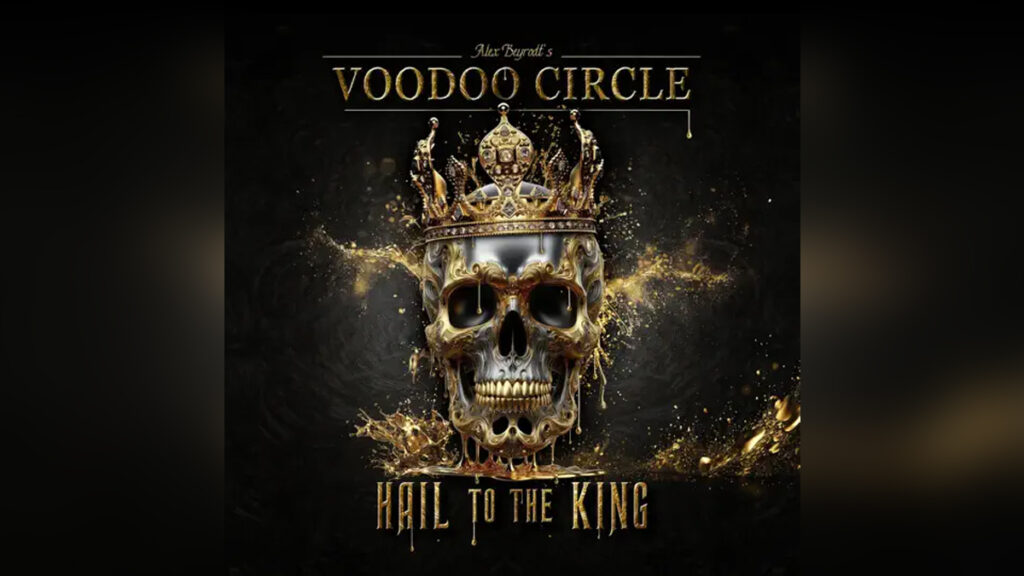 VOODOO CIRCLE 'Hail To The King' - COVER PHOTO