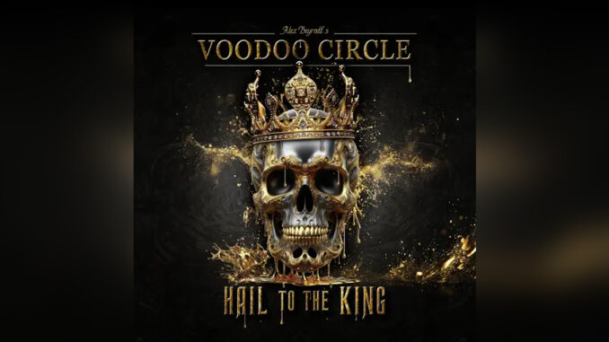 VOODOO CIRCLE 'Hail To The King' - COVER PHOTO
