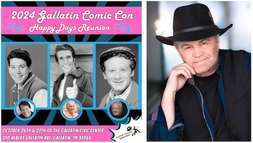 Opens Saturday: 5th Annual Gallatin Comic Con Readies To Celebrate 50th Anniversary Cast Reunions Of Happy Days & Good Times, Guest Panels, CosPlay Contests & More Than 70 Comic Dealers Opens Saturday: 5th Annual Gallatin Comic Con Readies To Celebrate 50th Anniversary Cast Reunions Of Happy Days & Good Times, Guest Panels, CosPlay Contests & More Than 70 Comic Dealers
