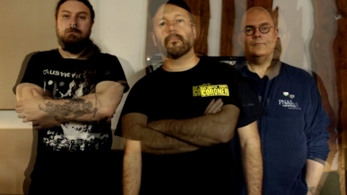 DRUGS OF FAITH: Virginia Trio With Enemy Soil And Agoraphobic Nosebleed Member To Release Asymmetrical LP On Selfmadegod Records/Malokul February 21st; âGas Maskâ Single + Preorders Posted