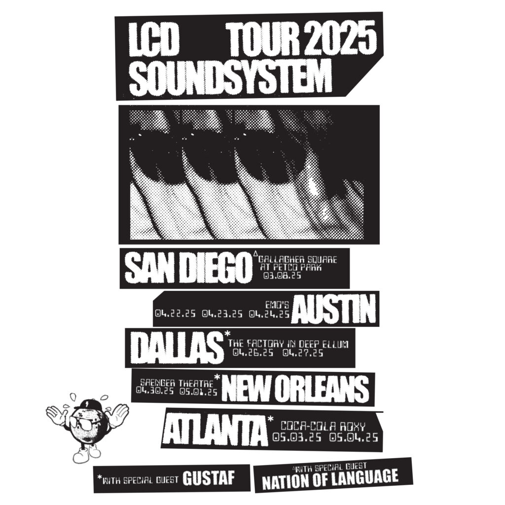 LCD SOUNDSYSTEM NORTH AMERICAN TOUR DATES ANNOUNCED