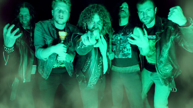 CHAMBER MAGE: Colorado Heavy Metal Quintet To Release By Light Of Emerald Gods Debut LP March 28th On Nameless Grave Records; âThe Emerald Tower Revealedâ Streaming + Preorders Posted