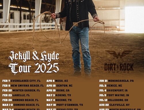 Country Recording Artist Whey Jennings Launches Second Leg Of Nationwide Jekyll & Hyde Tour, Kicking Off In Florida With Multiple Festival Dates
