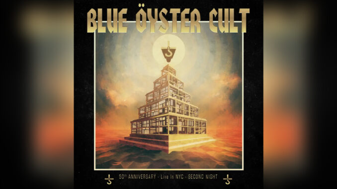 BLUE ÖYSTER CULT '50th Anniversary Live - Second Night' - COVER PHOTO