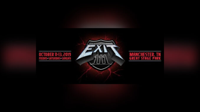 EXIT 111 2019 - COVER PHOTO