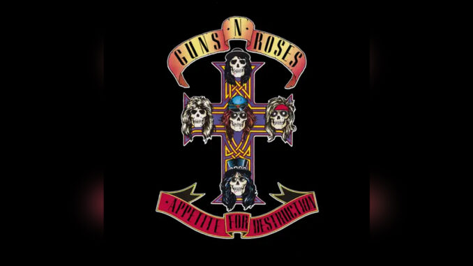 GUNS N' ROSES 'Appetite for Destruction' - COVER PHOTO GUNS N' ROSES 'Appetite for Destruction' - COVER PHOTO