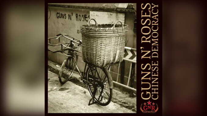 GUNS N' ROSES 'Chinese Democracy' - COVER PHOTO