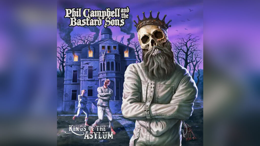 PHIL CAMPBELL AND THE BASTARD SONS 'Kings of the Asylum' - COVER PHOTO