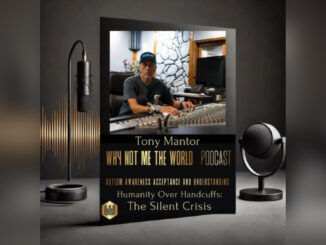 TONY MANTOR Why Not Me - COVER PHOTO