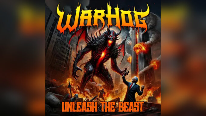 WARHOG 'Unleash the Beast - Single' - COVER PHOTO
