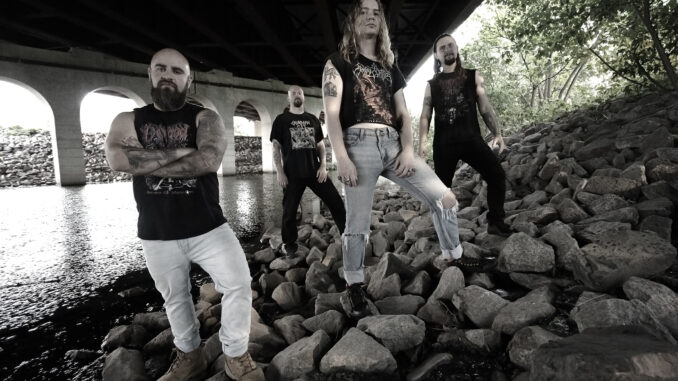 BLOOD MONOLITH: âApparatusâ Single/Visualizer From New Band Formed By Nails, Ulthar, Undeath, Genocide Pact Members Streaming; The Calling Of Fire Debut Nears May 16th Release On Profound Lore Records