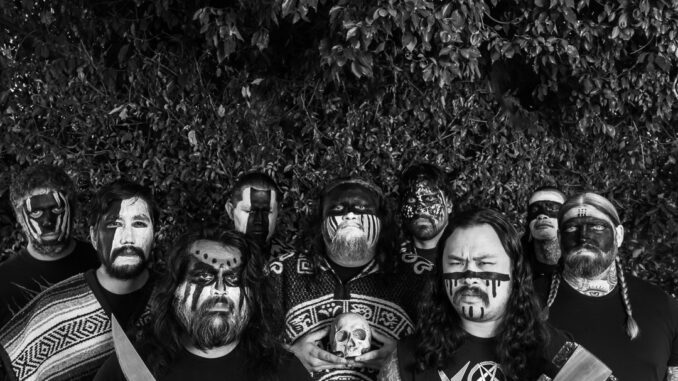 TZOMPANTLI Announces Tour Dates Surrounding Fire In The Mountains Festival; Beating The Drums Of Ancestral Force, LP From Indigenous Death Metal Tribe Led By Xibalba Guitarist Out Now On 20 Buck Spin