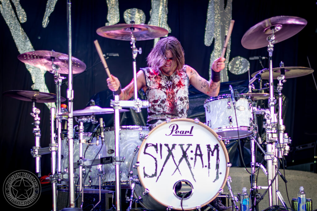 SIXX A.M. photographed by Jason Crews