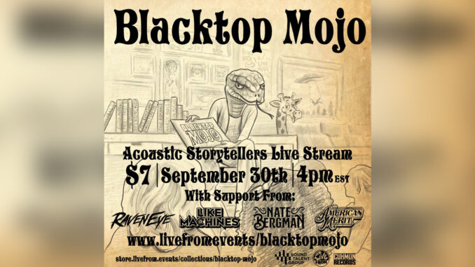 BLACKTOP MOJO Announce Acoustic Storytellers Viral Concert - COVER PHOTO