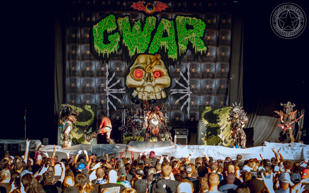 GWAR photographed by Jason Crews