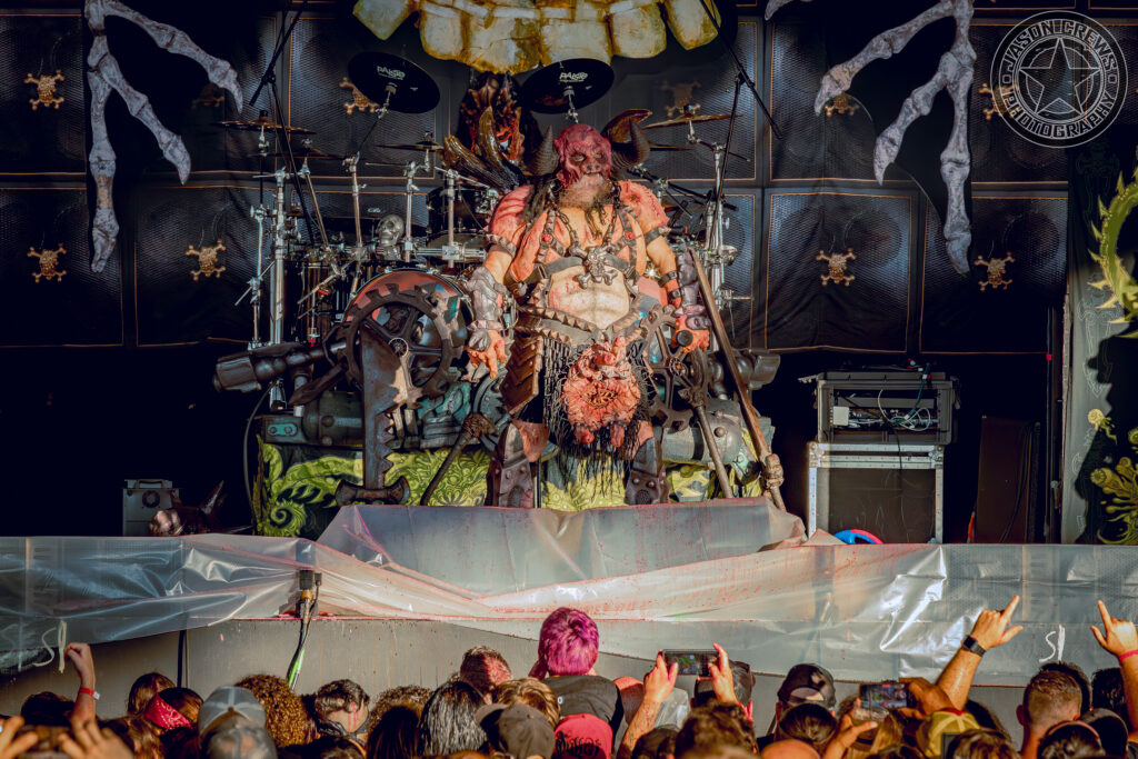 GWAR photographed by Jason Crews
