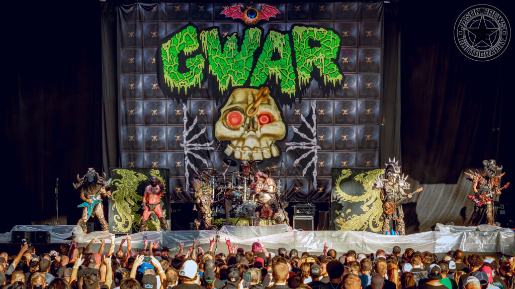 GWAR photographed by Jason Crews