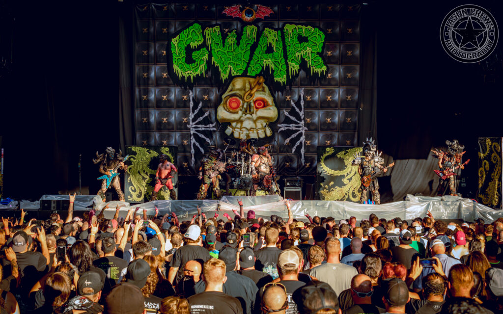 GWAR photographed by Jason Crews
