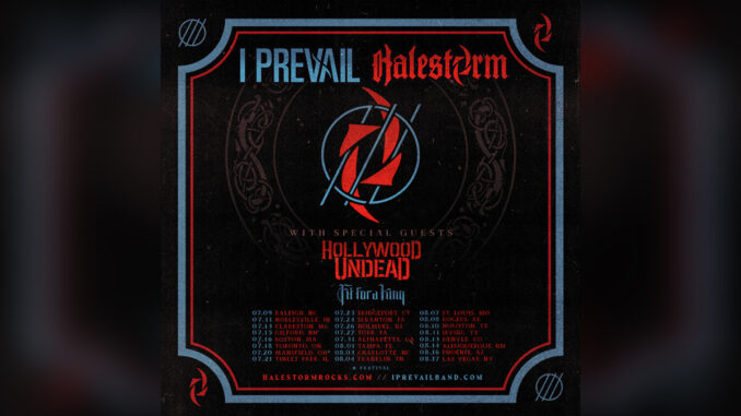 I PREVAIL + HALESTORM Co-Headline Summer 2024 Tour - COVER PHOTO I PREVAIL + HALESTORM Co-Headline Summer 2024 Tour - COVER PHOTO