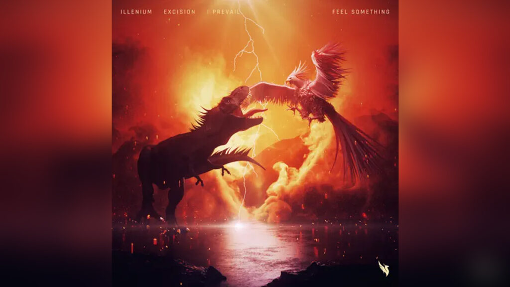 ILLENIUM x EXCISION x I PREVAIL 'Feel Something - Single' - COVER PHOTO