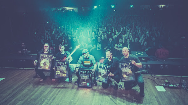All That Remains Celebrate “Fall of Ideals” Tour Kickoff With a Gold Record All That Remains Celebrate “Fall of Ideals” Tour Kickoff With a Gold Record