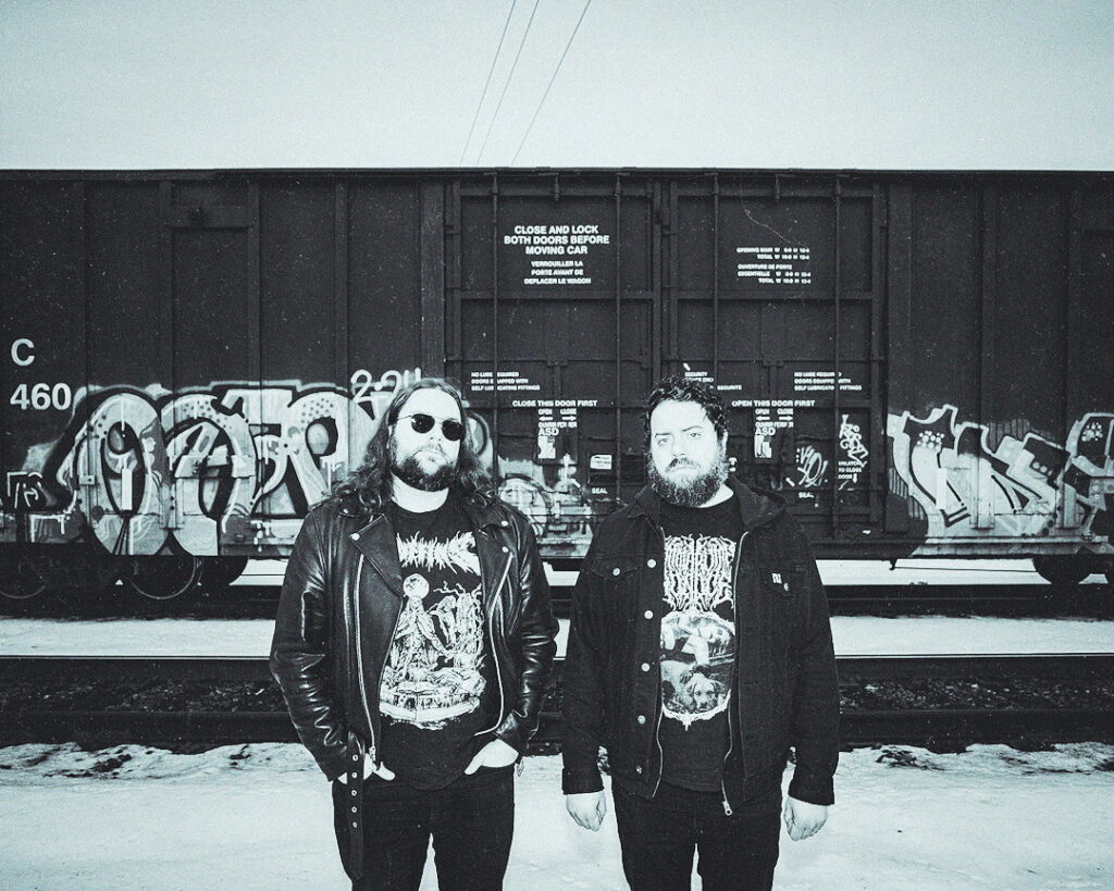 ANTHRODYNIA: Decibel Magazine Debuts “Engulfed In Grief” By Alberta Death/Doom Duo; Unspeakable Horrors Emanating From Within Debut LP Nears August 15th Release On Nameless Grave Records
