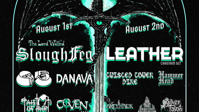 SOLDIERS OF STEEL FEST: Inaugural Edition Of Seattle-Based Traditional Metal Festival Takes Place This Week, With Sets From Slough Feg, Q5, Danava, Twisted Tower Dire, Leather, And More