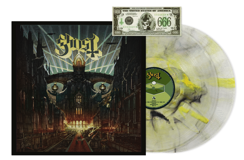 GHOST : MELIORA 10th ANNIVERSARY LIMITED EDITION VINYL VARIANTS OUT OCTOBER 17