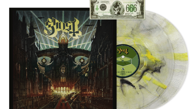 GHOST : MELIORA 10th ANNIVERSARY LIMITED EDITION VINYL VARIANTS OUT OCTOBER 17
