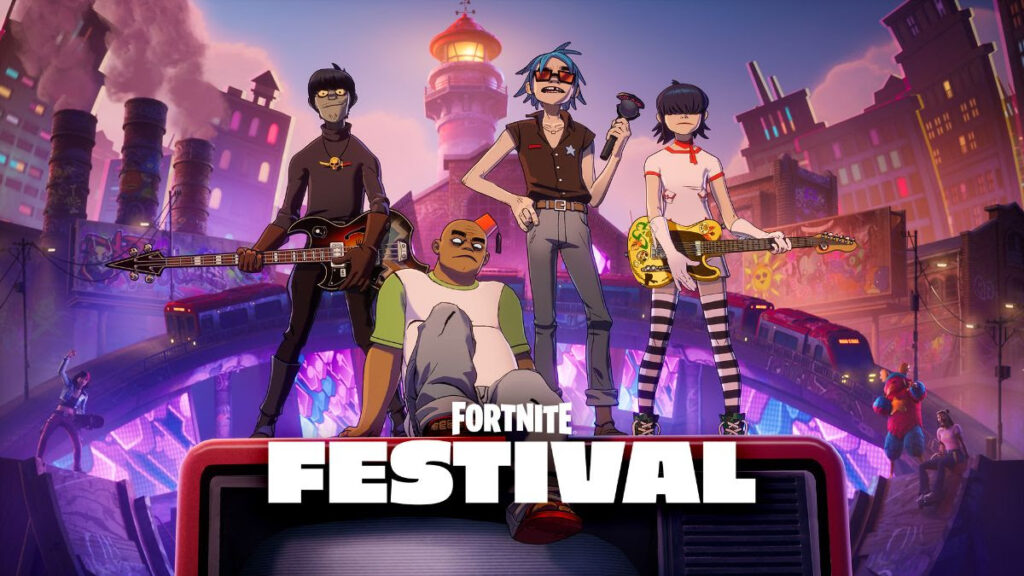 Gorillaz Headlines New Season of Fortnite Festival!