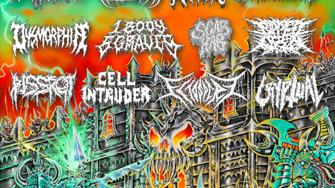 IRON FORTRESS DEATH FEST 2025: Inaugural Death Metal Gathering To Invade Indianapolis On October 18th