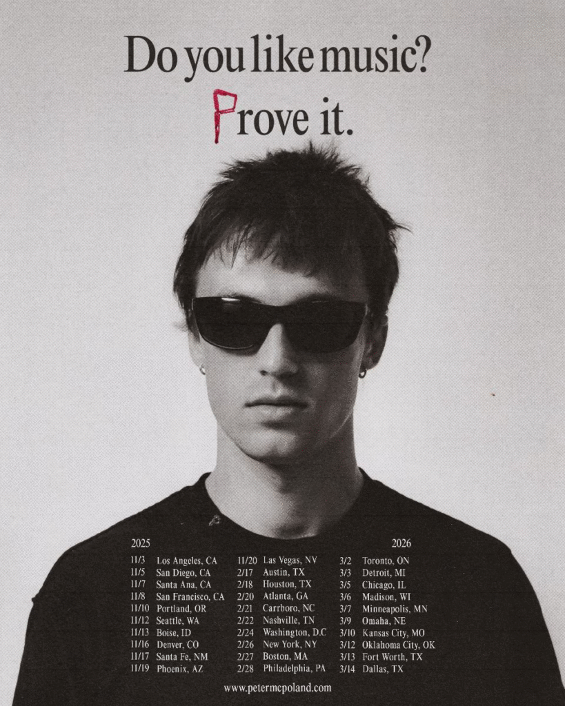 PETER McPOLAND ANNOUNCES NORTH AMERICAN TOUR DATES, TICKETS ON SALE THIS FRIDAY