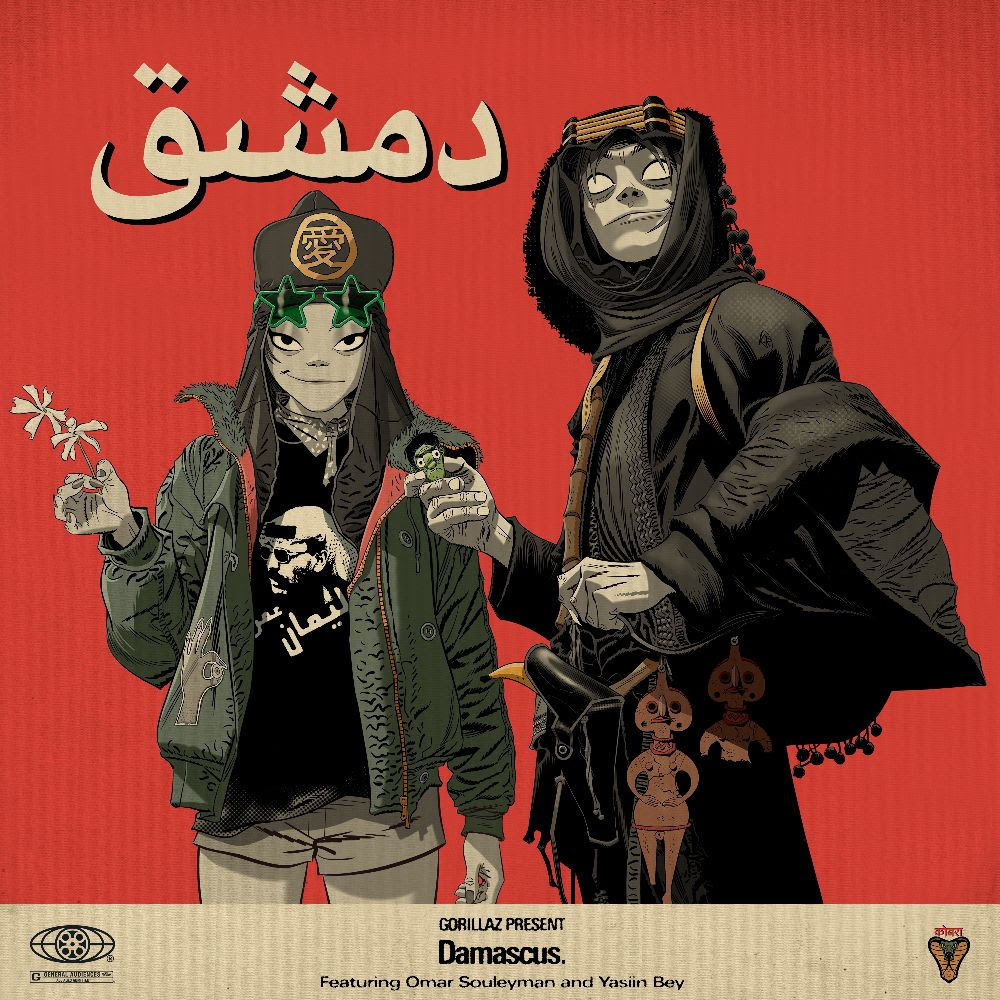 GORILLAZ: NEW TRACK, âDamascus (feat. Omar Souleyman and Yasiin Bey),â OUT NOW