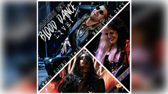 MAKES MY BLOOD DANCE 'LIVE at Smash Sound Stage (New York City) - EP' - Cover Photo
