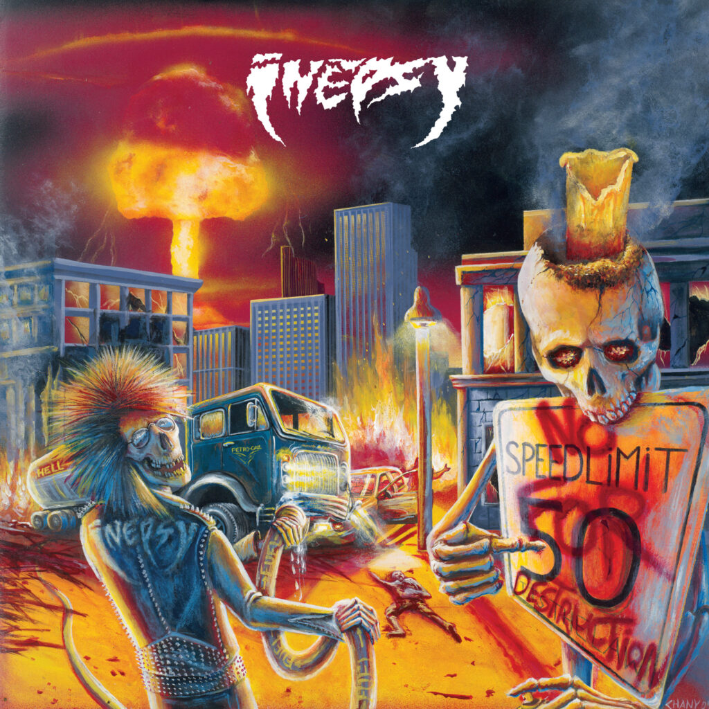 INEPSY: No Speed Limit For Destruction Reissue From Canadian Crust Punks Out Today Via Tankcrimes!