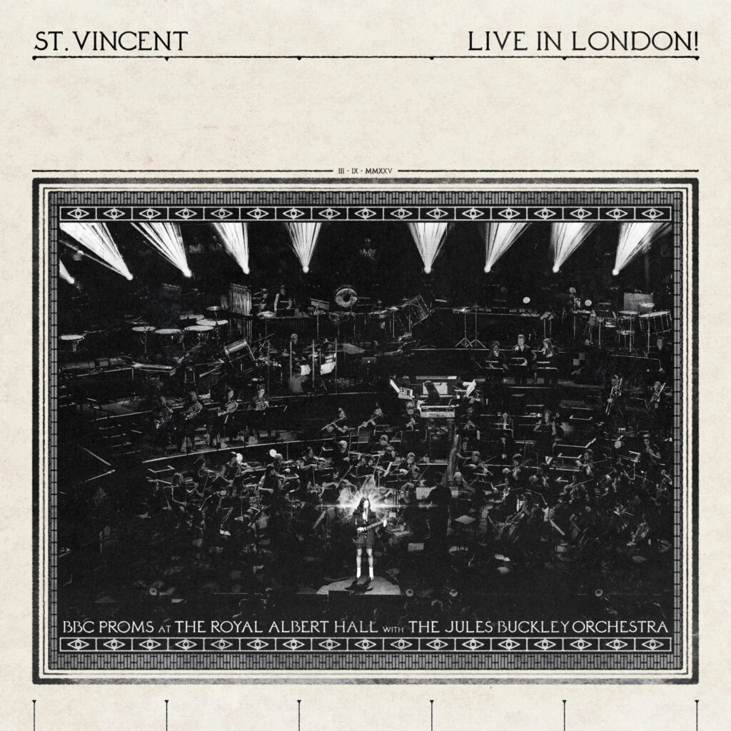 ST. VINCENT: LIVE IN LONDON! DIGITAL ALBUM OUT MARCH 20th