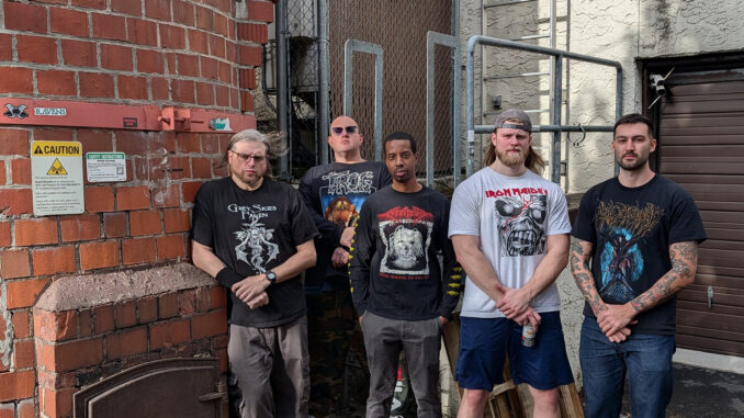 REEKING AURA: On The Promise Of The Moon LP By Agricultural Death Crew With Grey Skies Fallen, ThÃ¦tas, Artificial Brain Affiliations Now Streaming; Album Out Friday On Profound Lore Records