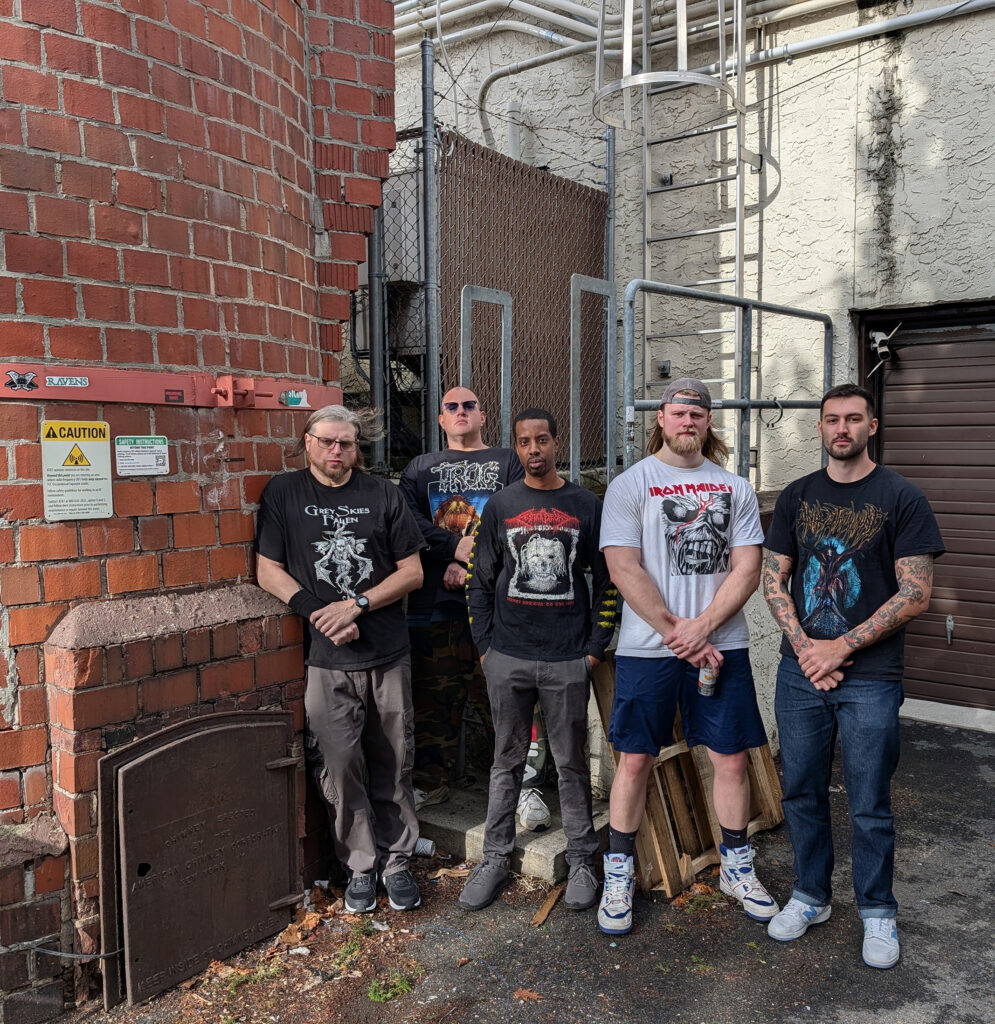 REEKING AURA: On The Promise Of The Moon LP By Agricultural Death Crew With Grey Skies Fallen, Thætas, Artificial Brain Affiliations Now Streaming; Album Out Friday On Profound Lore Records
