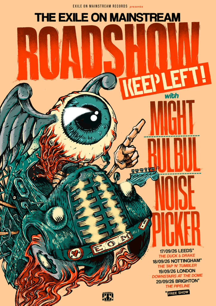 The Exile On Mainstream Roadshow Arrives In The UK For The First Time In September With The Keep Left Edition, Including Love.Noise.Freedom Festival In London
