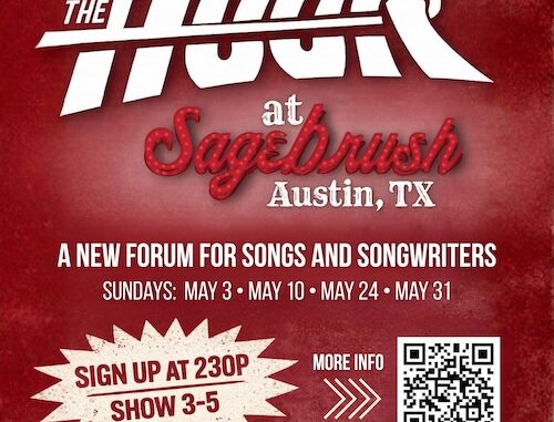The Hook Songwriter Showcase Unveils New Weekly Live-Taped Events For Sundays In May At Landmark Austin Honky Tonk, Sagebrush