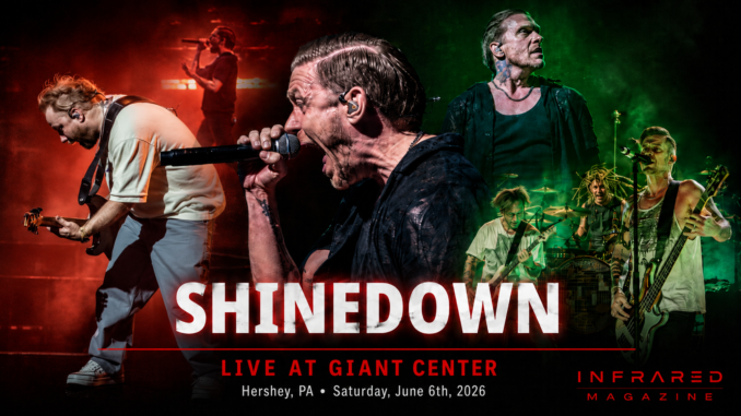 SHINEDOWN Turns Hershey Into a Rock Spectacle on the ‘Dance, Kid, Dance’ Act II Tour - Cover Photo