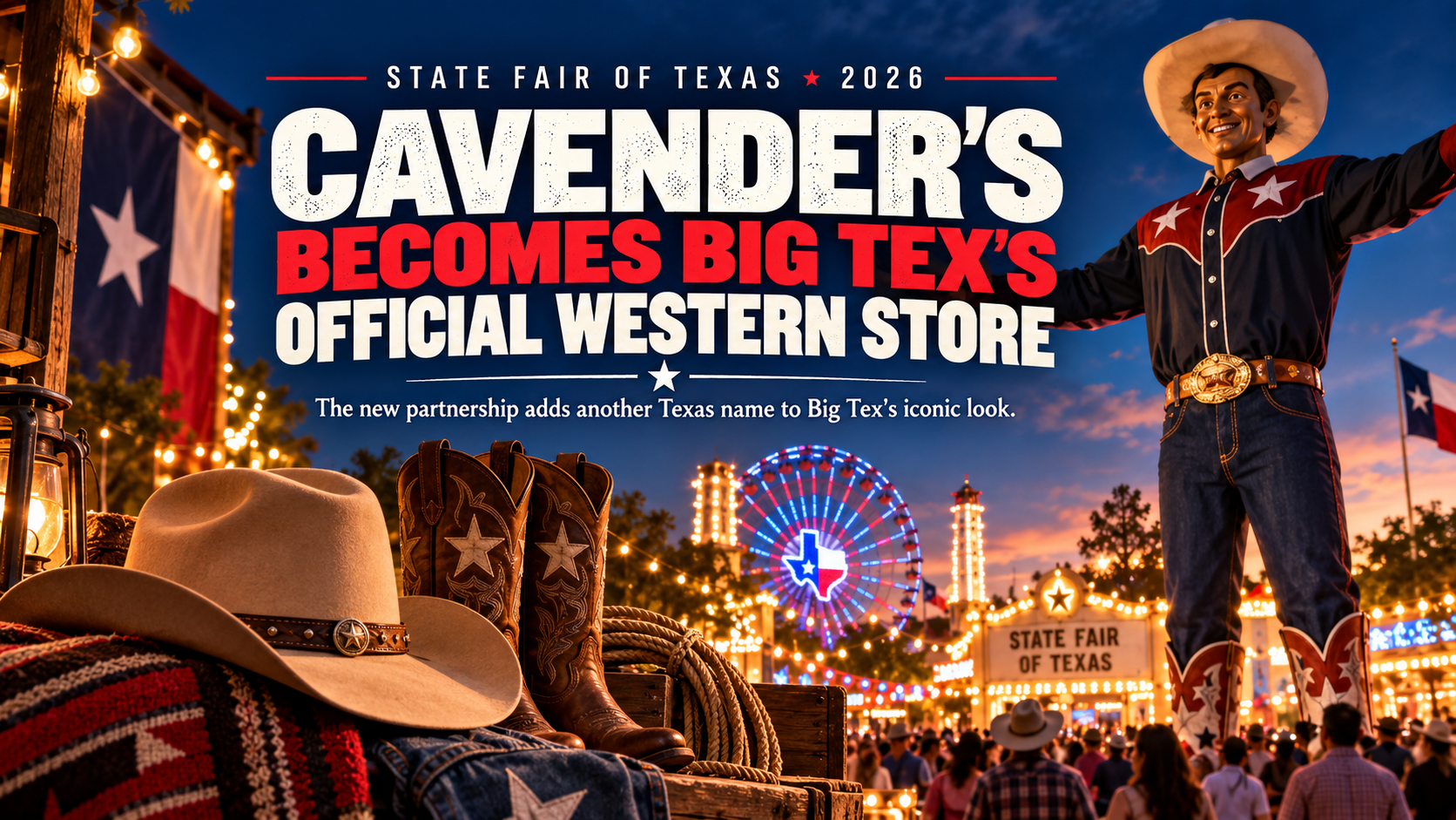 Cavender’s named Official Western Store of Big Tex cover
