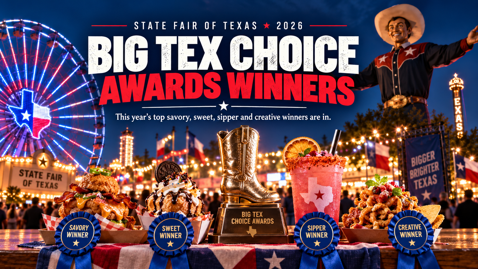 2026 Big Tex Choice Awards winners cover