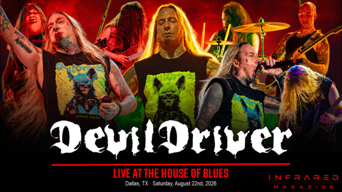 DEVILDRIVER 8.22.2026 - Cover Photo