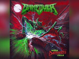 GAME OVER 'When Darkness Falls' - Cover Photo